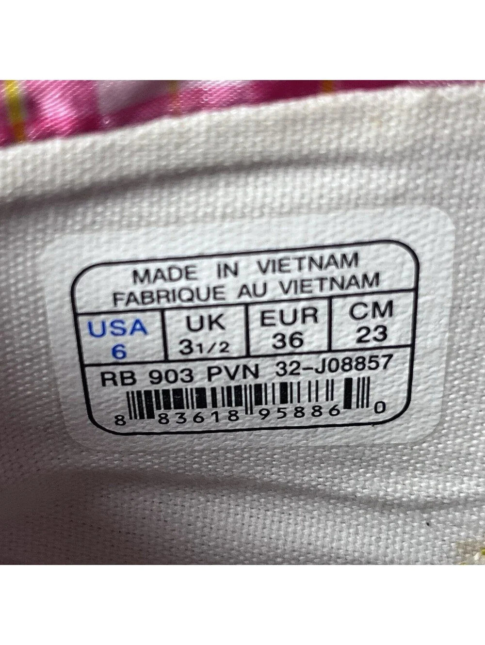 WOMEN'S Reebok Top Down Hi Top Fold Over Flap Sneakers JO8857 Size 6